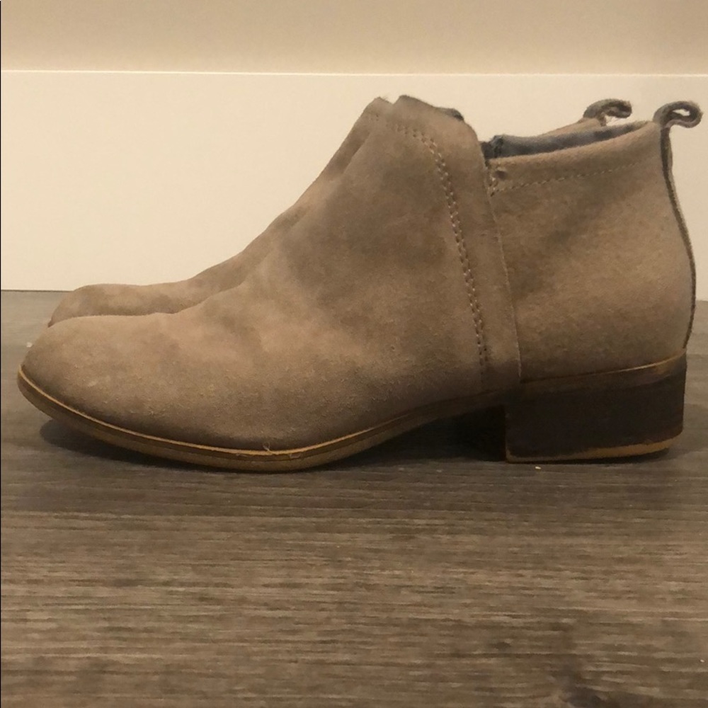 Taupe TOMS Booties